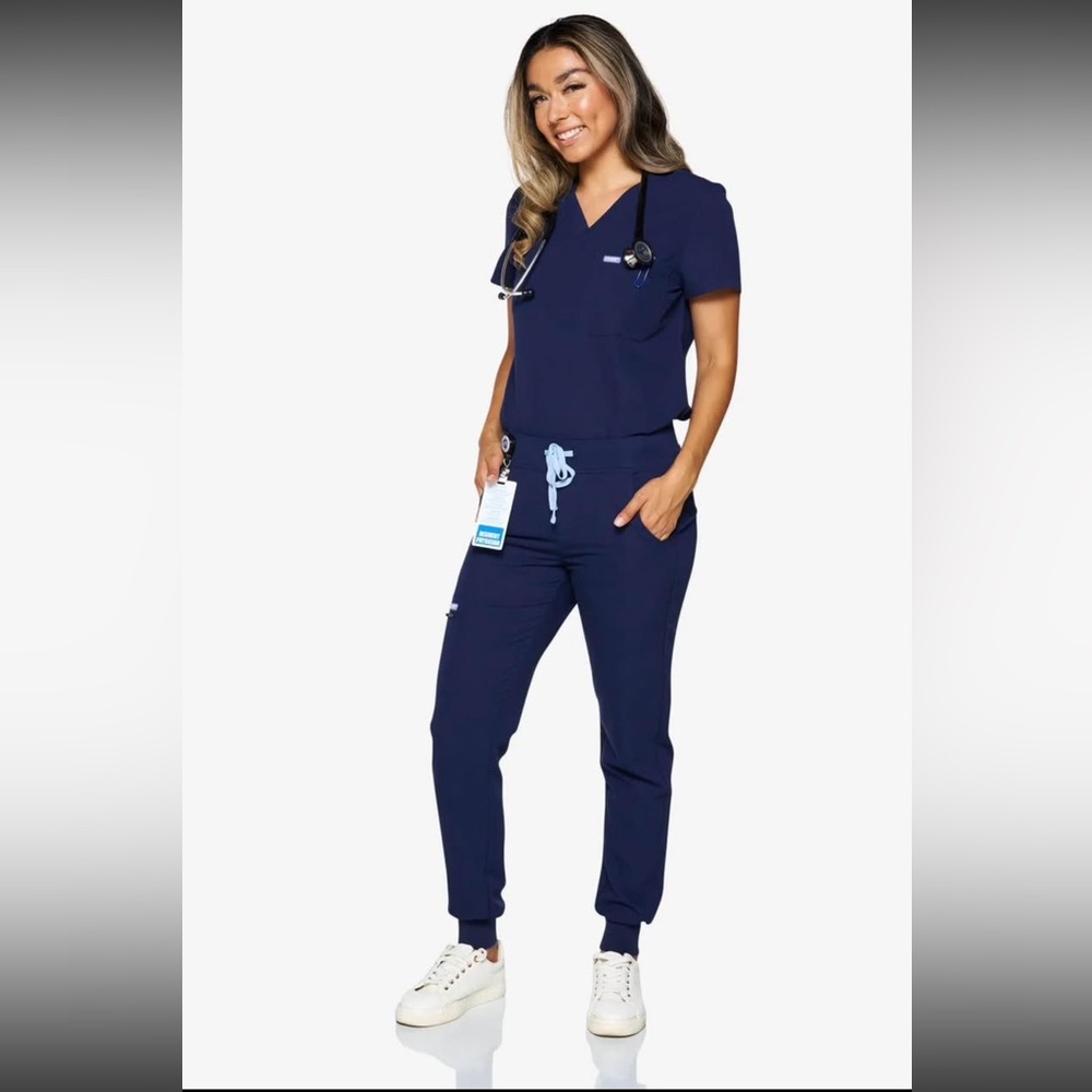 Women’s Code Next Navy Scrub Set